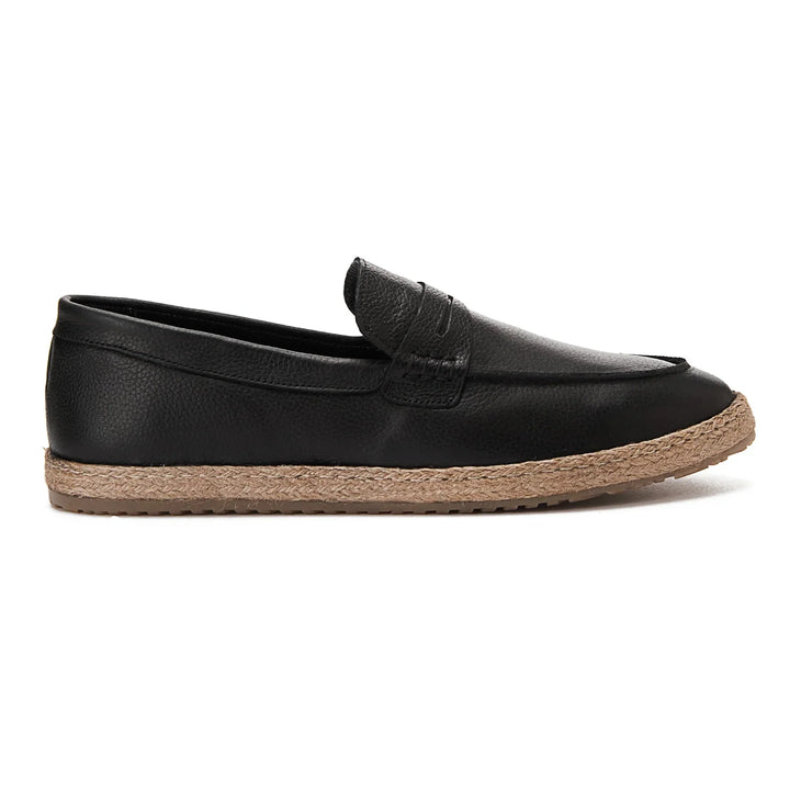 PENNY STRAP ESPADRILLES - Black