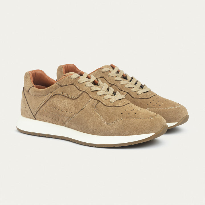 Achilles | Vector Pro Sneakers - Suede Cafأ©