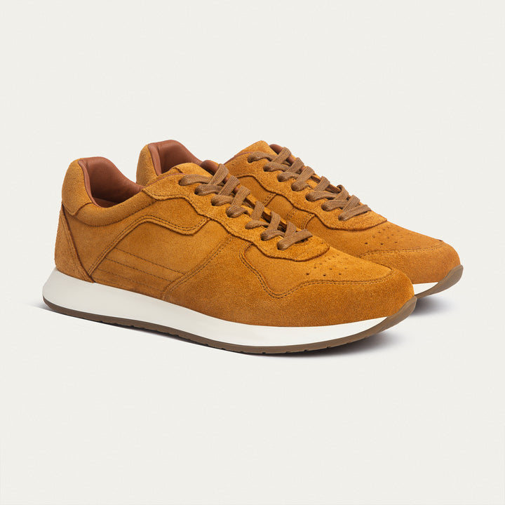 Achilles | Vector Pro Sneakers - Suede Sandy Brown