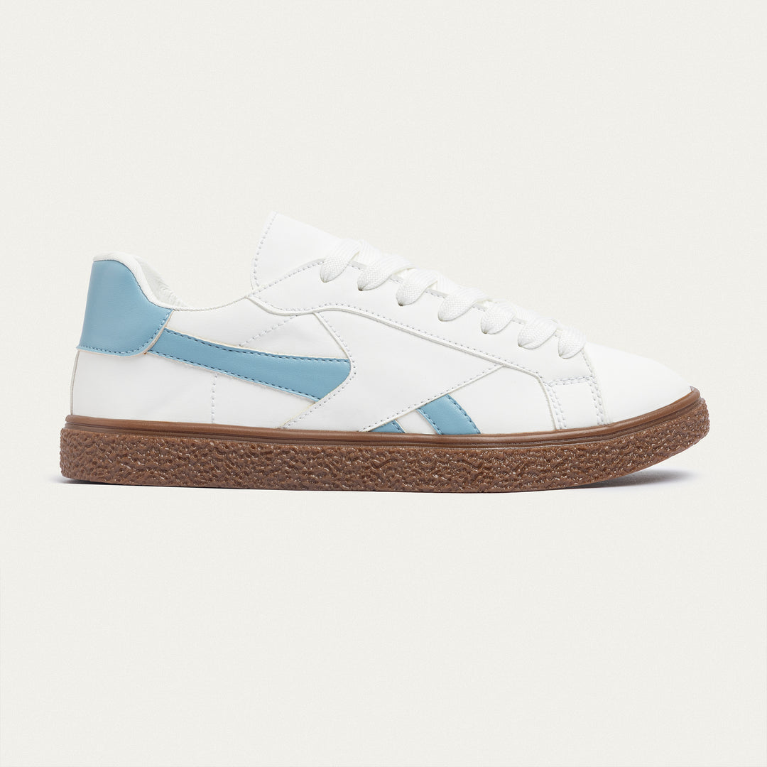 Achilles| G-Sneakers Chic Motion 2.0 - White & Sky Blue