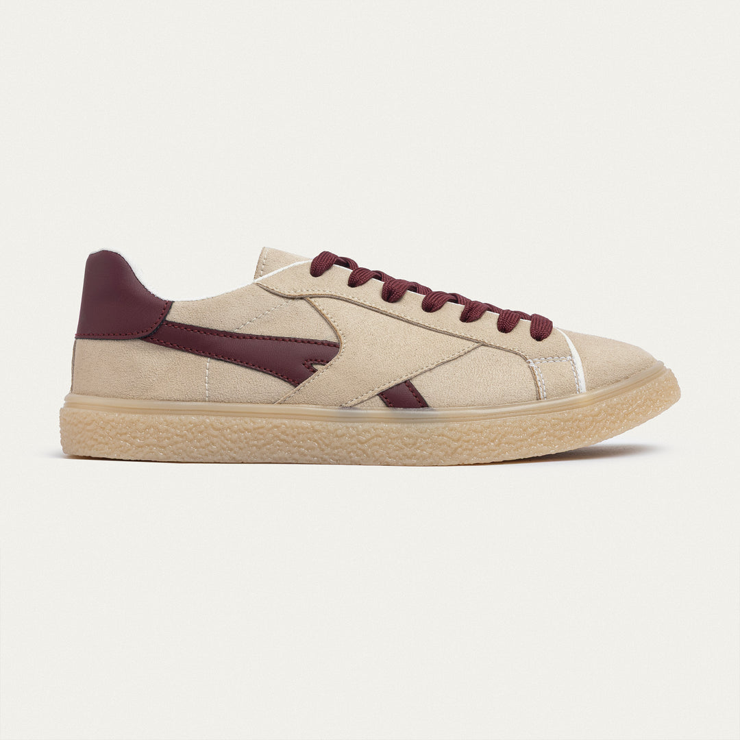 Achilles| G-Sneakers Chic Motion 2.0 - Beige & Burgundy