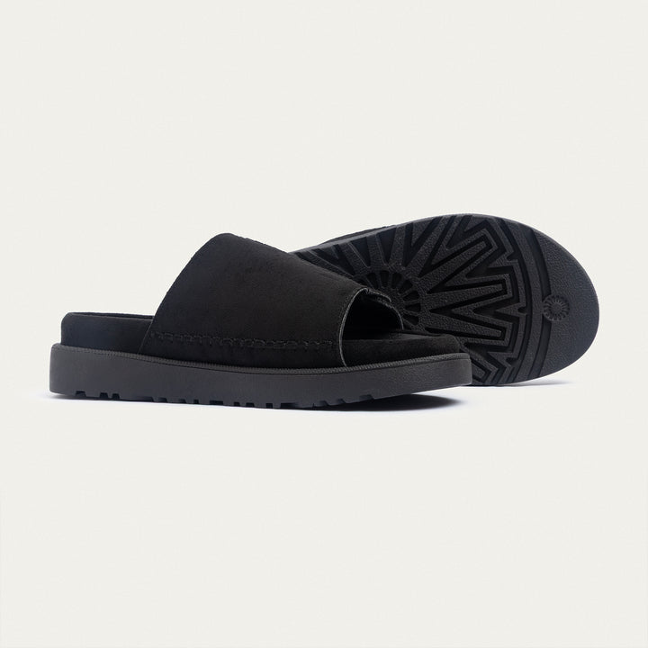 Achilles | CloudStep Stitch Slides - Black