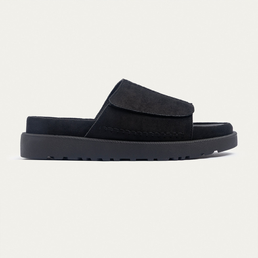 Achilles | CloudStep Stitch Slides - Black