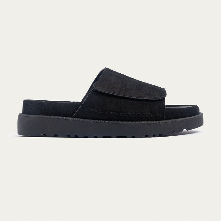 Achilles | CloudStep Stitch Slides - Black