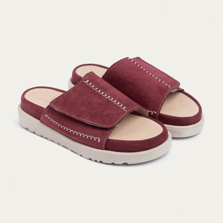 Achilles | CloudStep Stitch Slides - Maroon