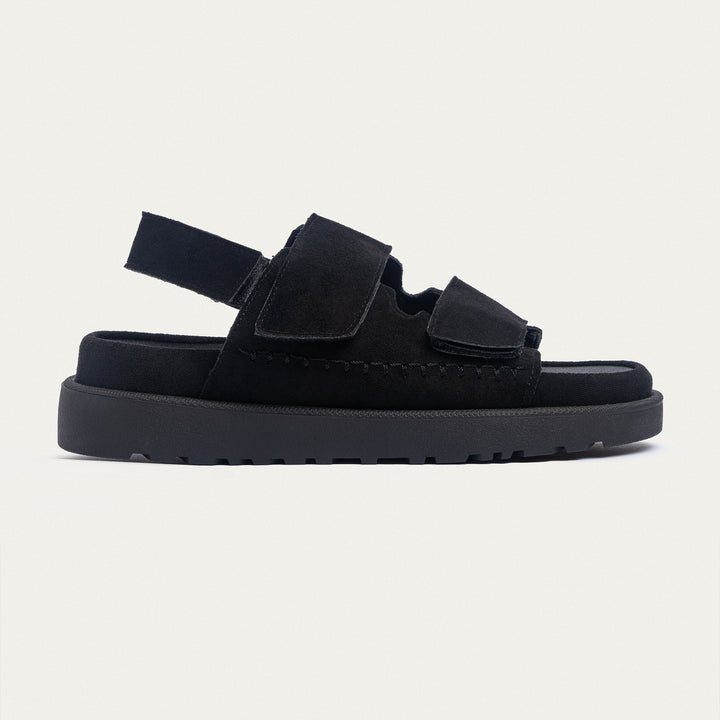 Achilles | Serano CloudStep Double Hook Sandals - Black