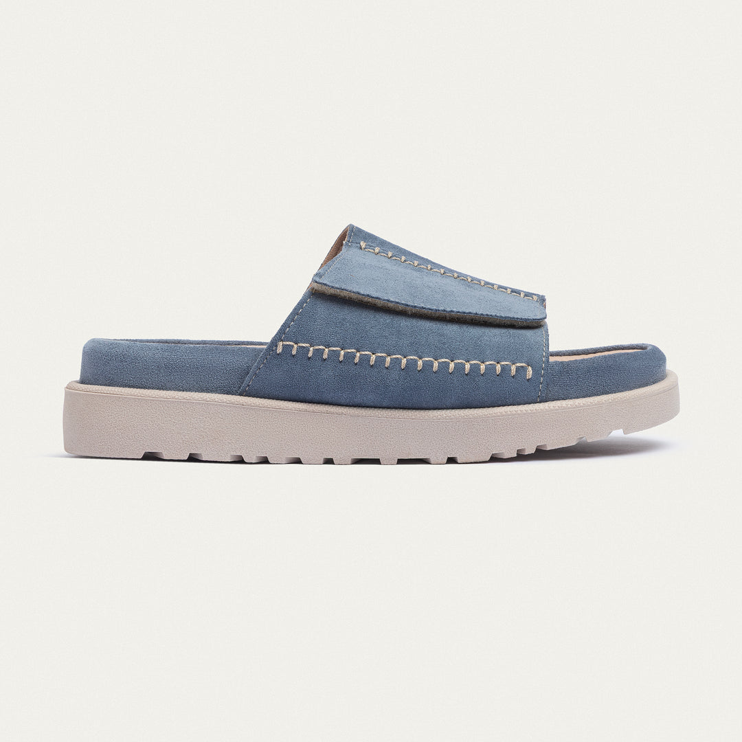 Achilles | CloudStep Stitch Slides - Chambray Blue