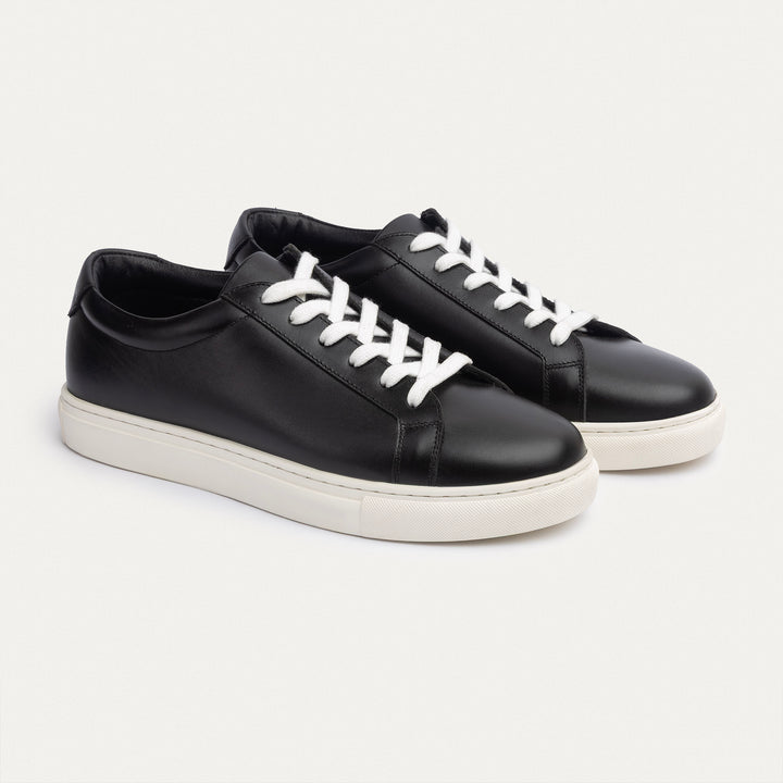 Achilles | Viale Comfort Lace-Up Men Sneakers - Black