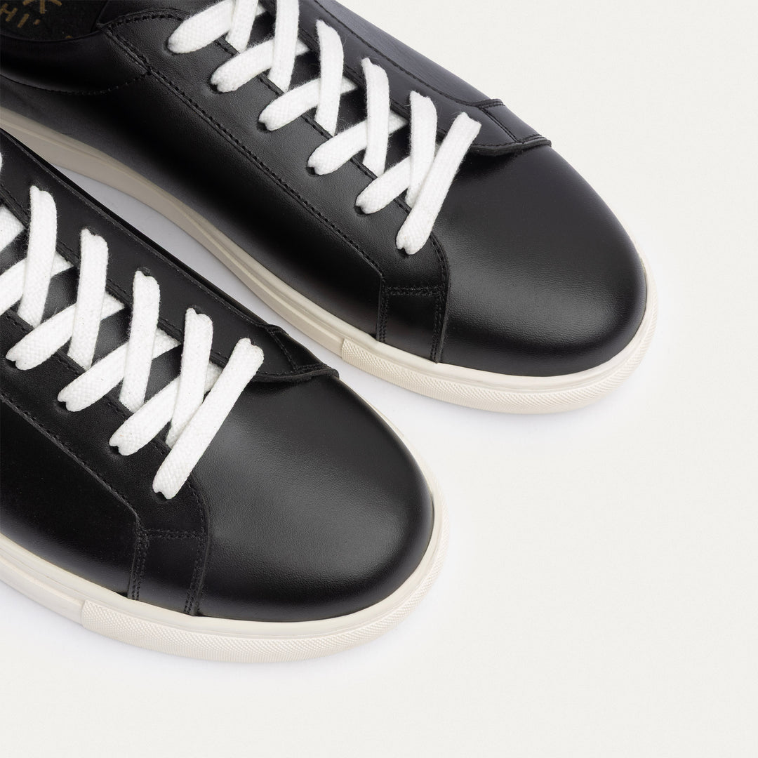 Achilles | Viale Comfort Lace-Up Men Sneakers - Black