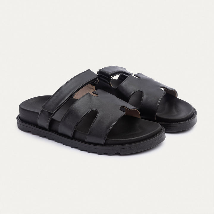 Achilles | Hera Minimal Slides- Black