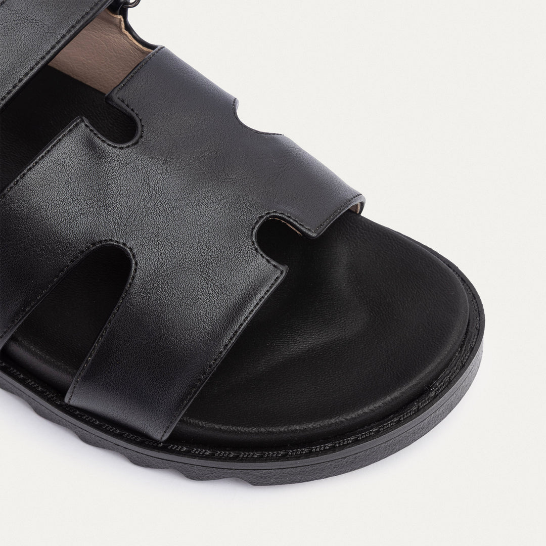 Achilles | Hera Minimal Slides- Black