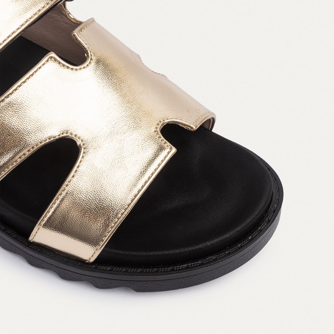 Achilles | Hera Minimal Slides- Gold