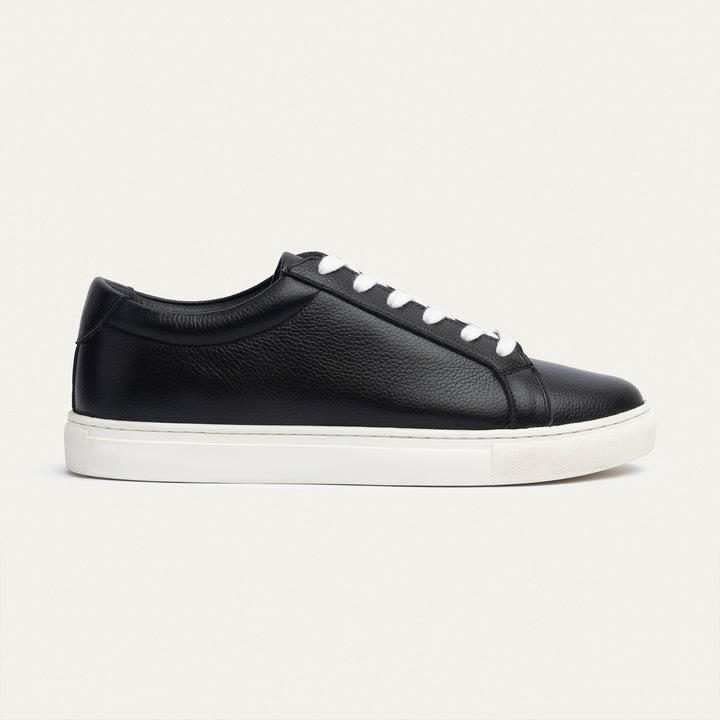 Achilles | Viale Comfort Lace-Up Men Sneakers - Textured Black