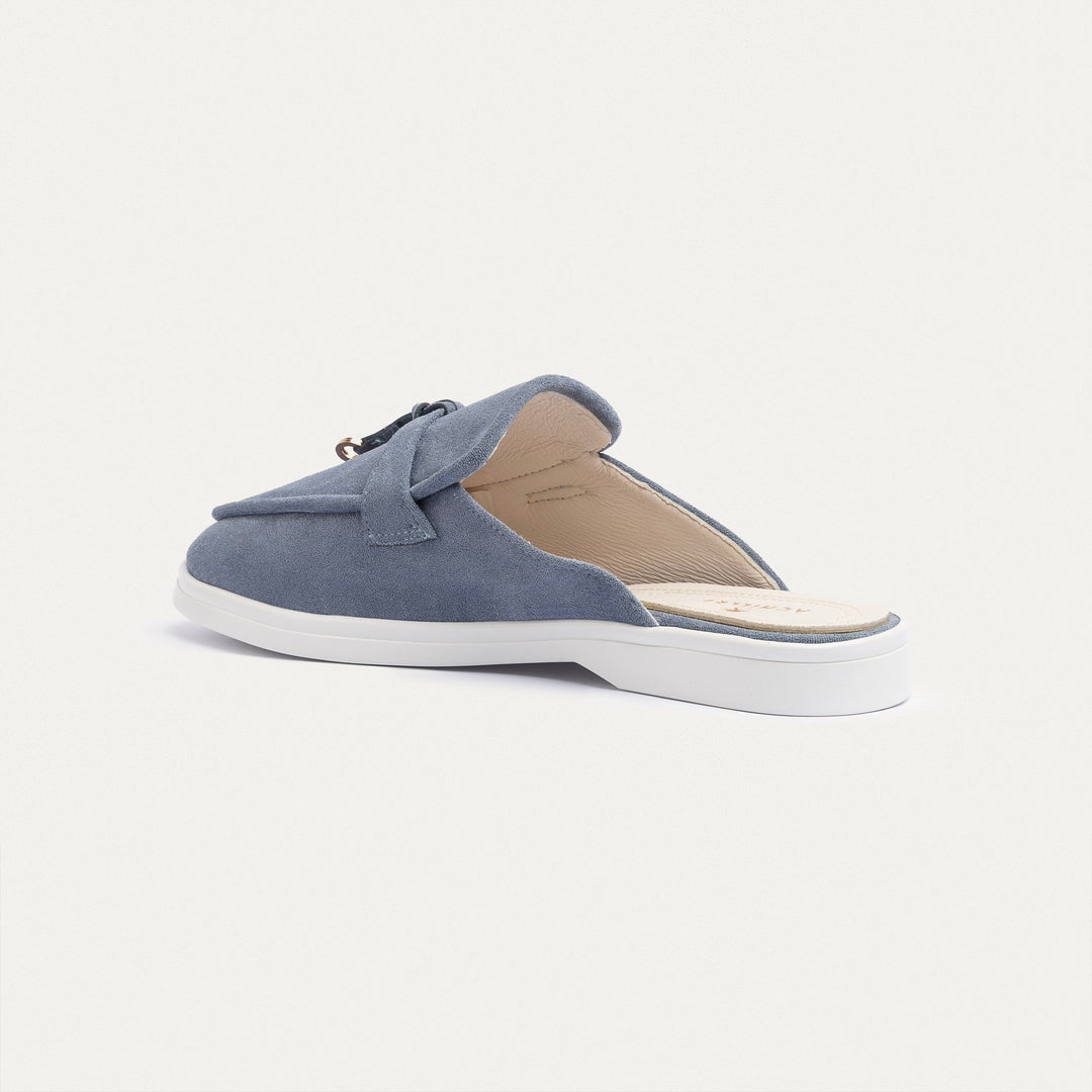 Achilles | The Riviera Mules - Washed Blue