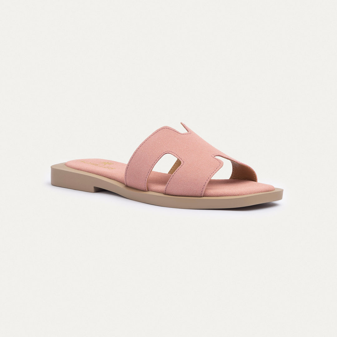 Achilles | Liana Flat Slides - Cashmere