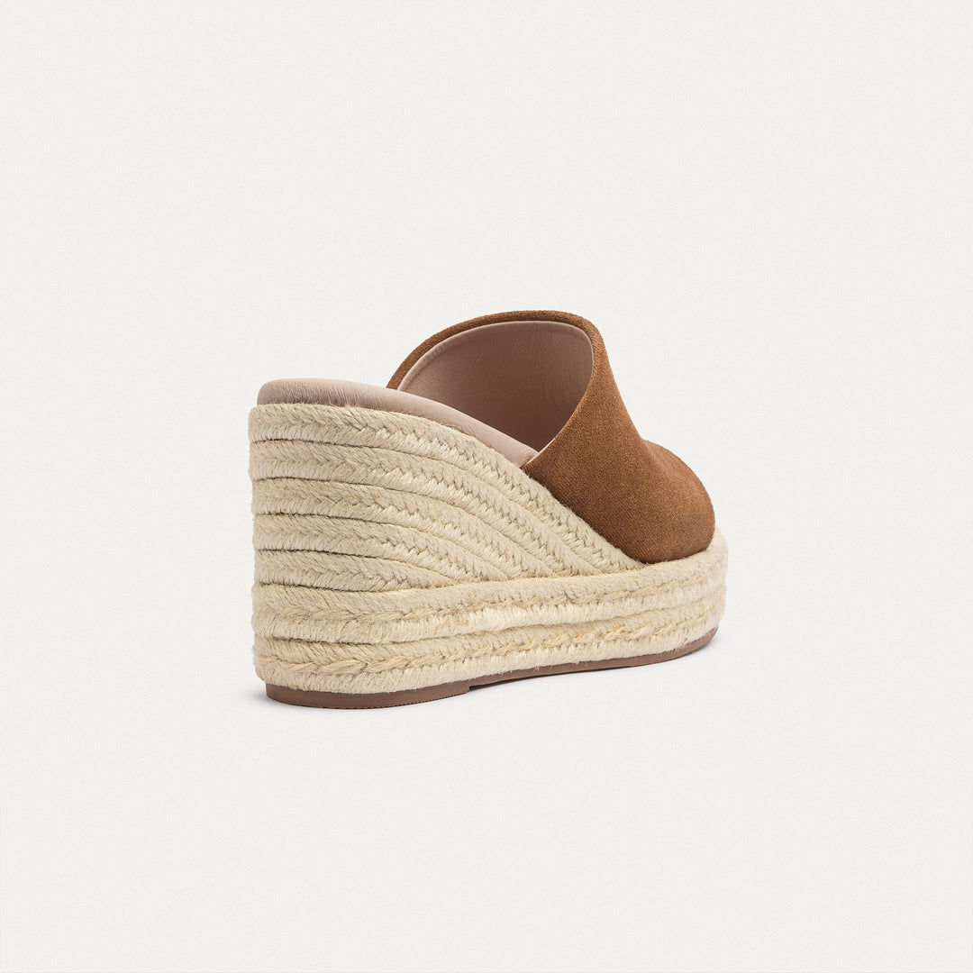 Achilles | Solأ©a Women’s Wedge Sandals - Cinnamon