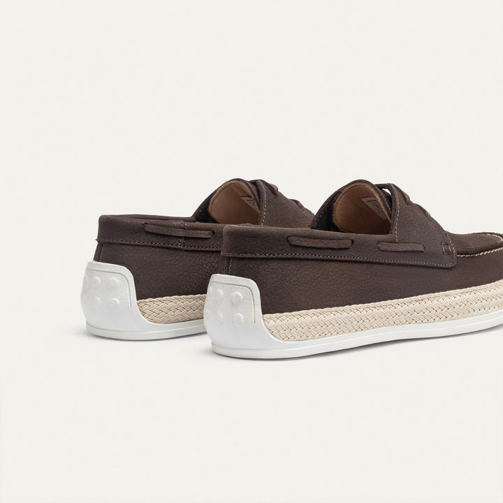 Achilles | Dune – Deck-Style Loafers-Brown