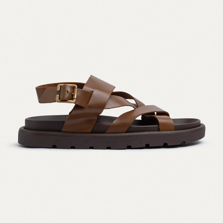 Achilles | Corinth Buckled Cross-Strap Sandals - Havan