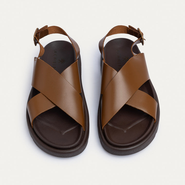 Achilles | The Urban Criss-Cross Buckle Sandal - Havan