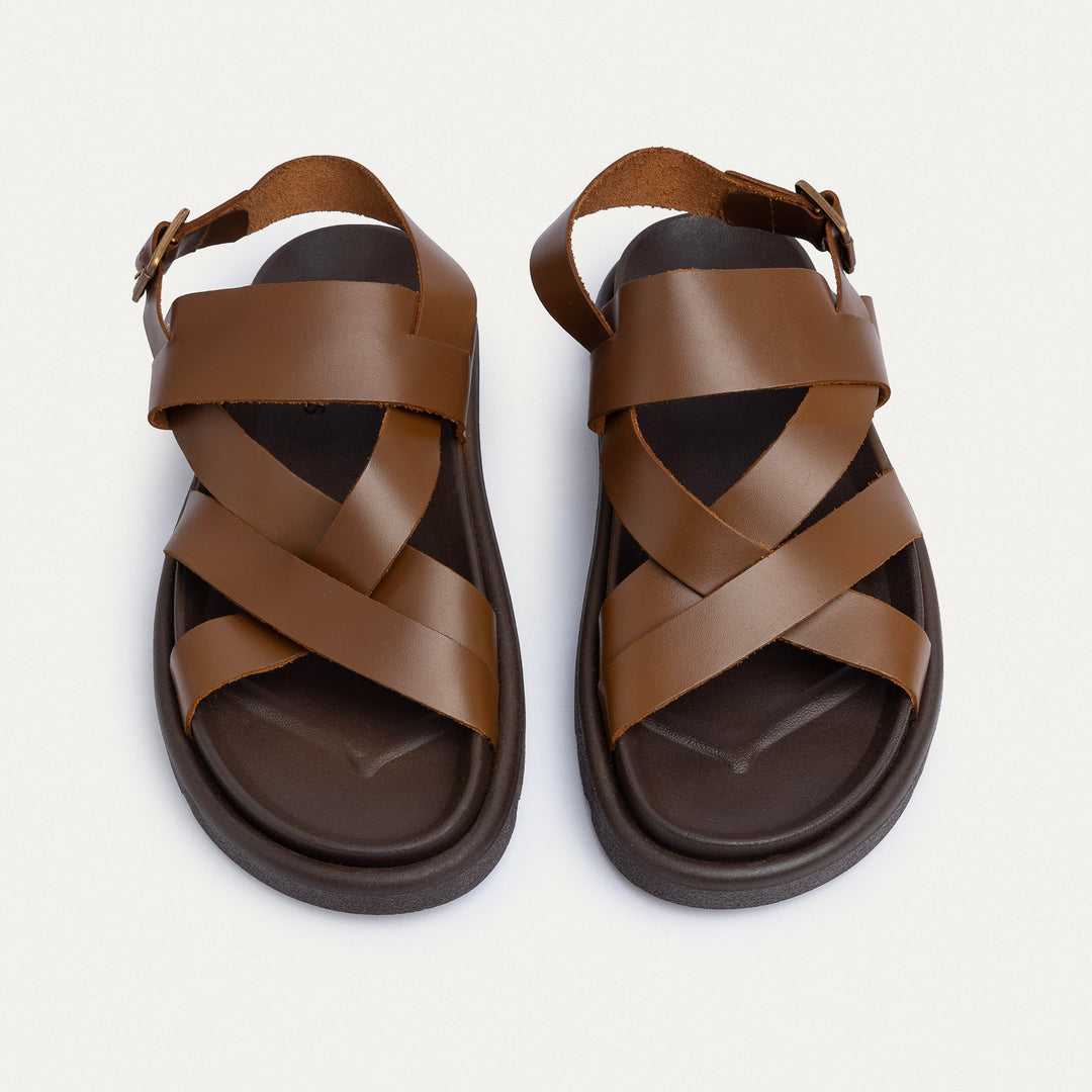 Achilles | Corinth Buckled Cross-Strap Sandals - Havan