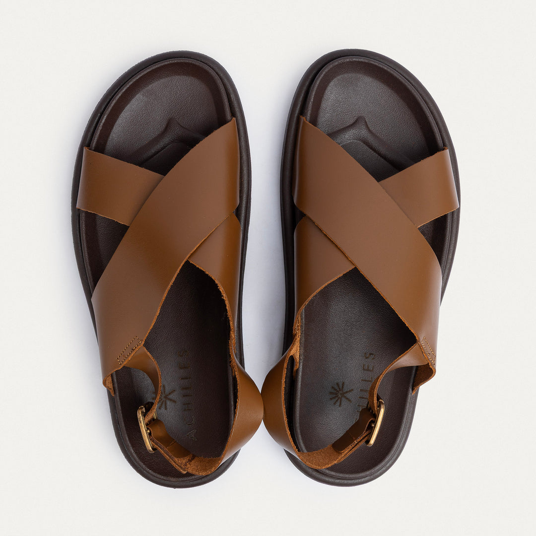 Achilles | The Urban Criss-Cross Buckle Sandal - Havan