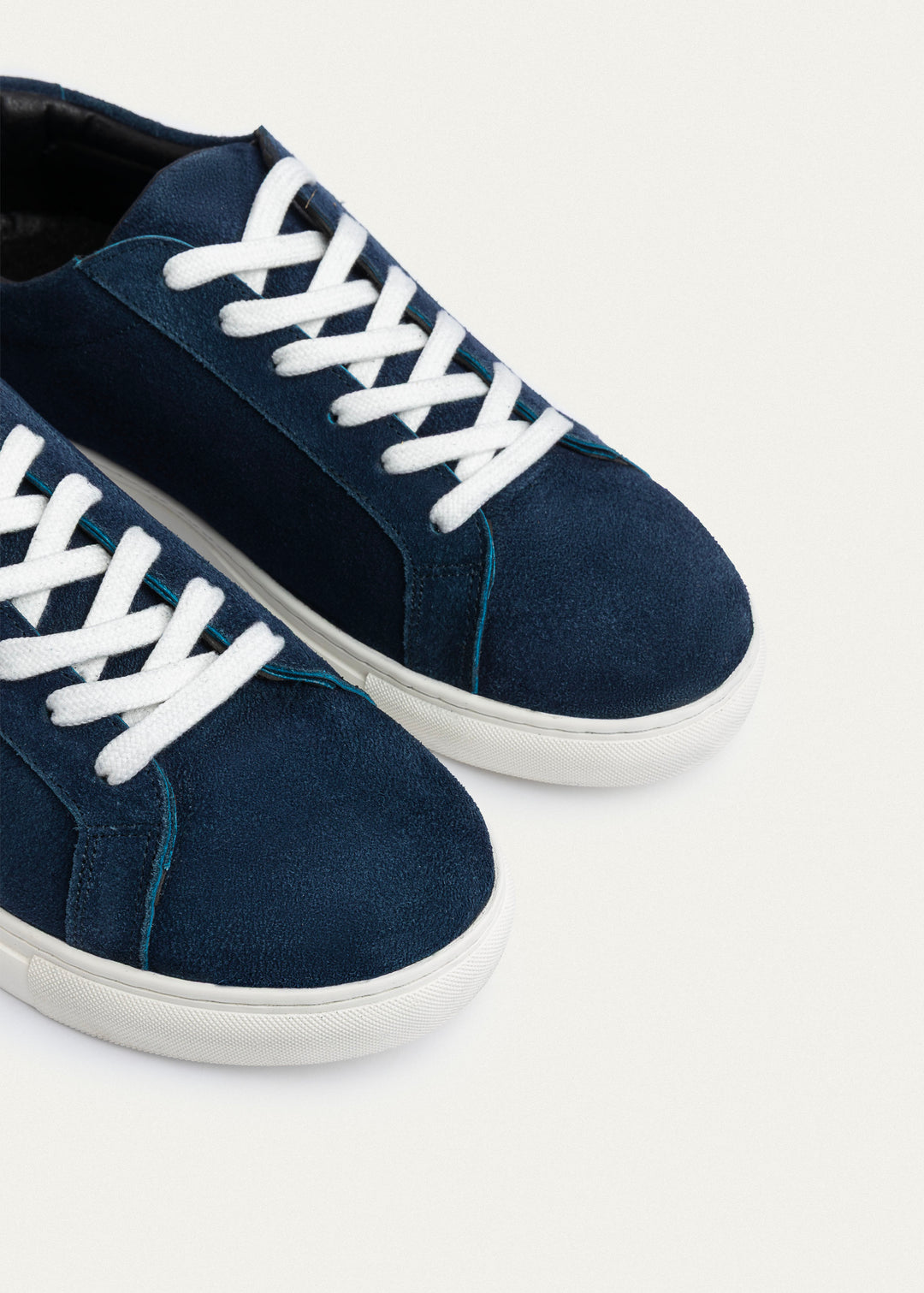 Achilles | Viale Comfort Lace-Up Men Sneakers - Suede Navy