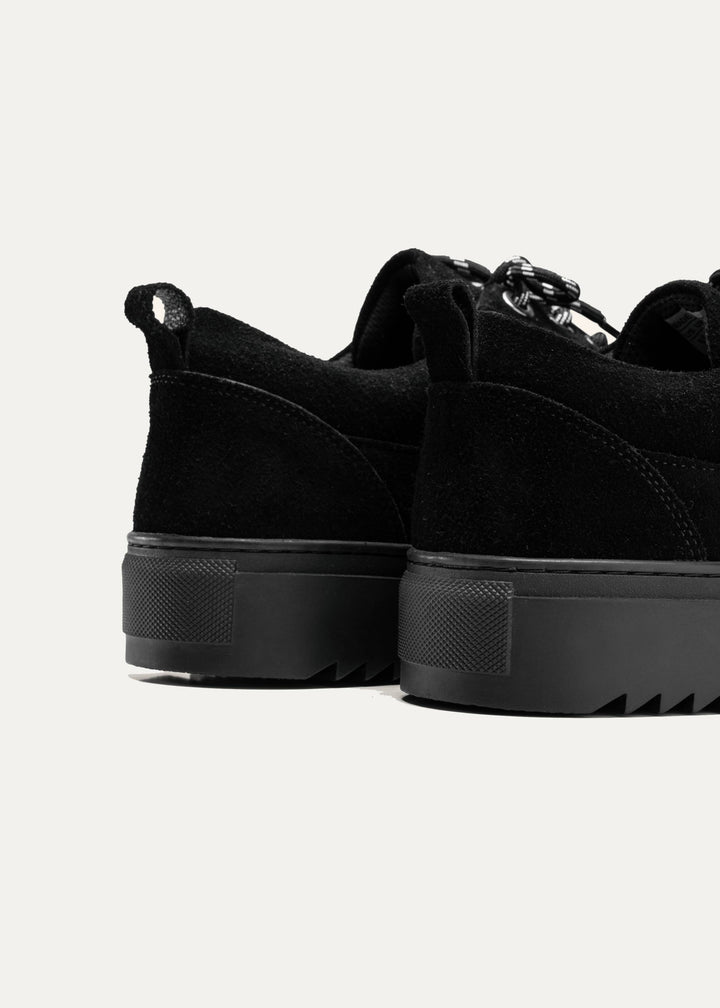 Achilles Zig 4.0 | Moc Toe Lace Up Sneakers - Black