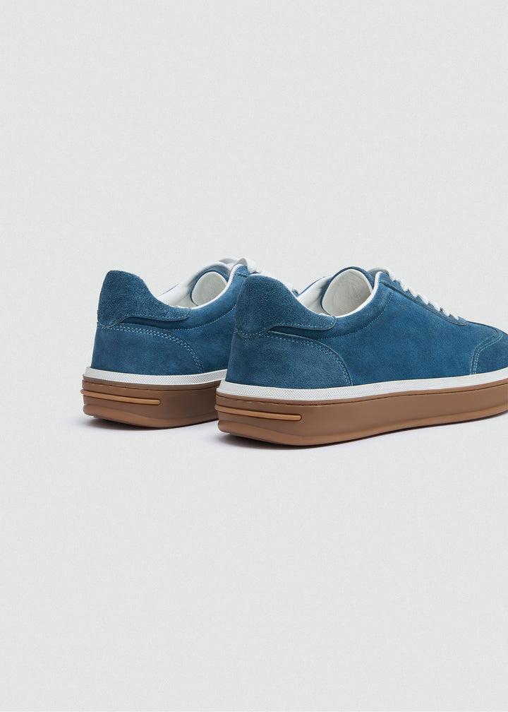 Retro Suede Sneaker - Suede Sky Blue