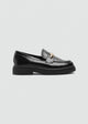 Platform Horsebit Loafers - Black