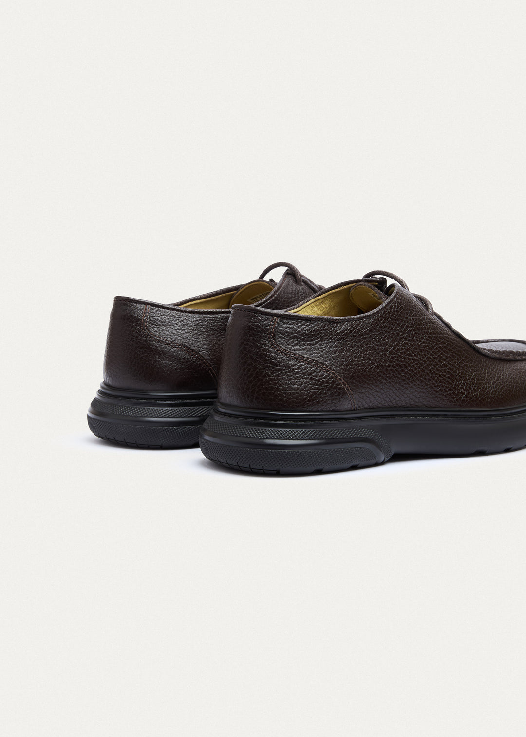 Moc-Toe Lace-Up - Textured Brown