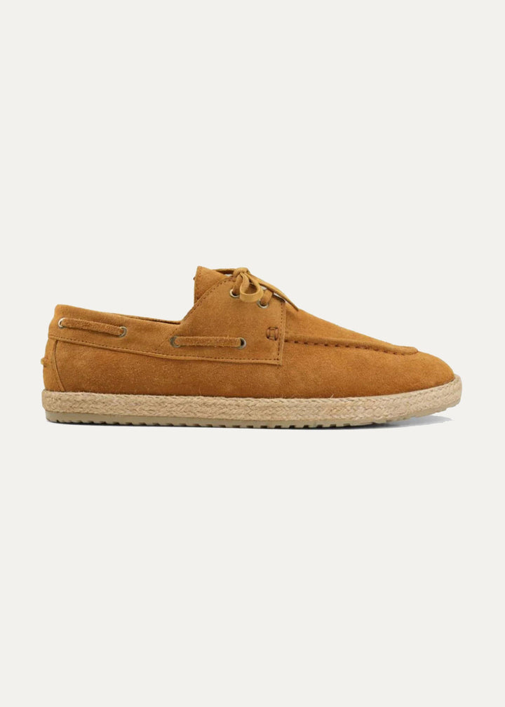 Achilles | Suede Espadrille Boat  - Havan