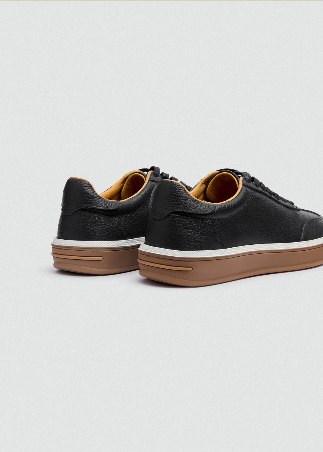 Retro Suede Sneaker - Textured Black