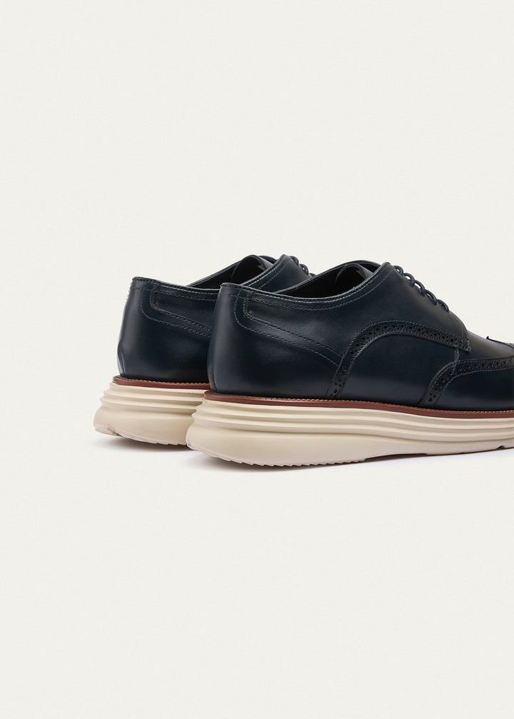 Wingtip Brogue Derby - NavyBlue