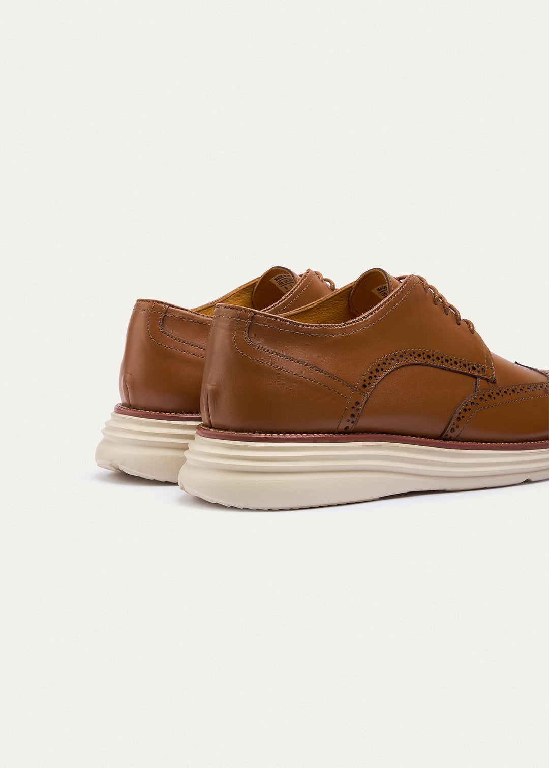 Wingtip Brogue Derby - Tan