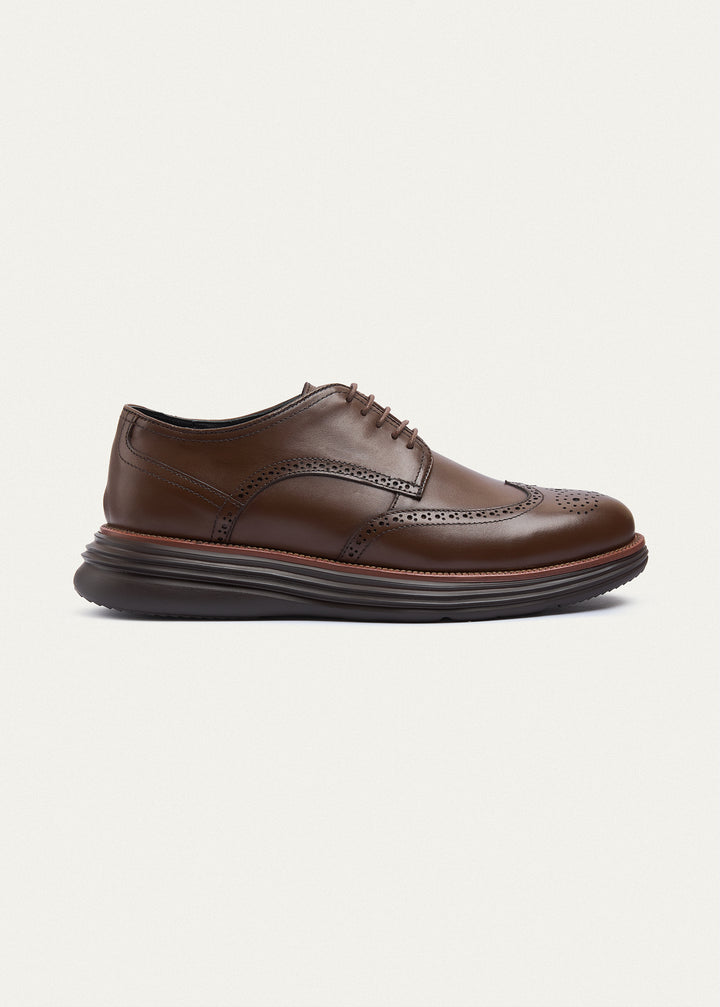 Wingtip Brogue Derby - Brown