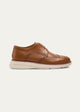 Wingtip Brogue Derby - Tan