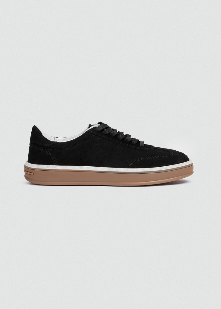 Retro Suede Sneaker - Suede Black