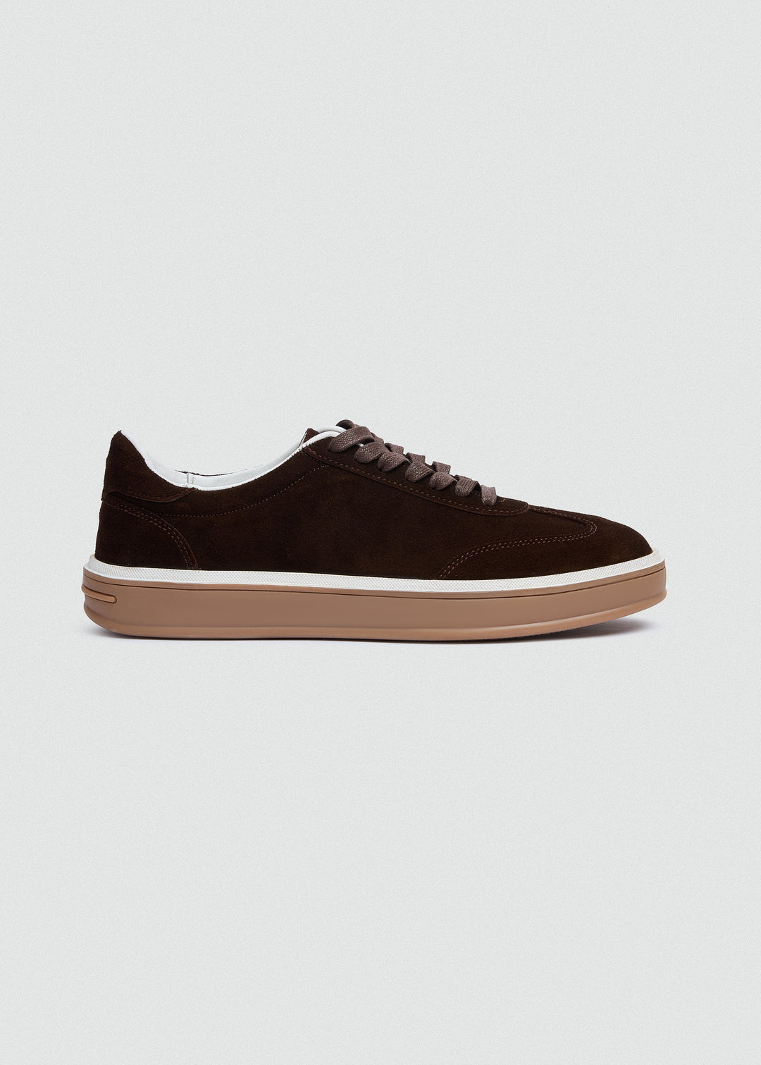 Retro Suede Sneaker - Suede Brown