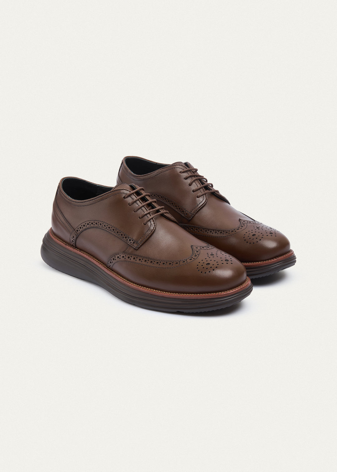 Wingtip Brogue Derby - Brown