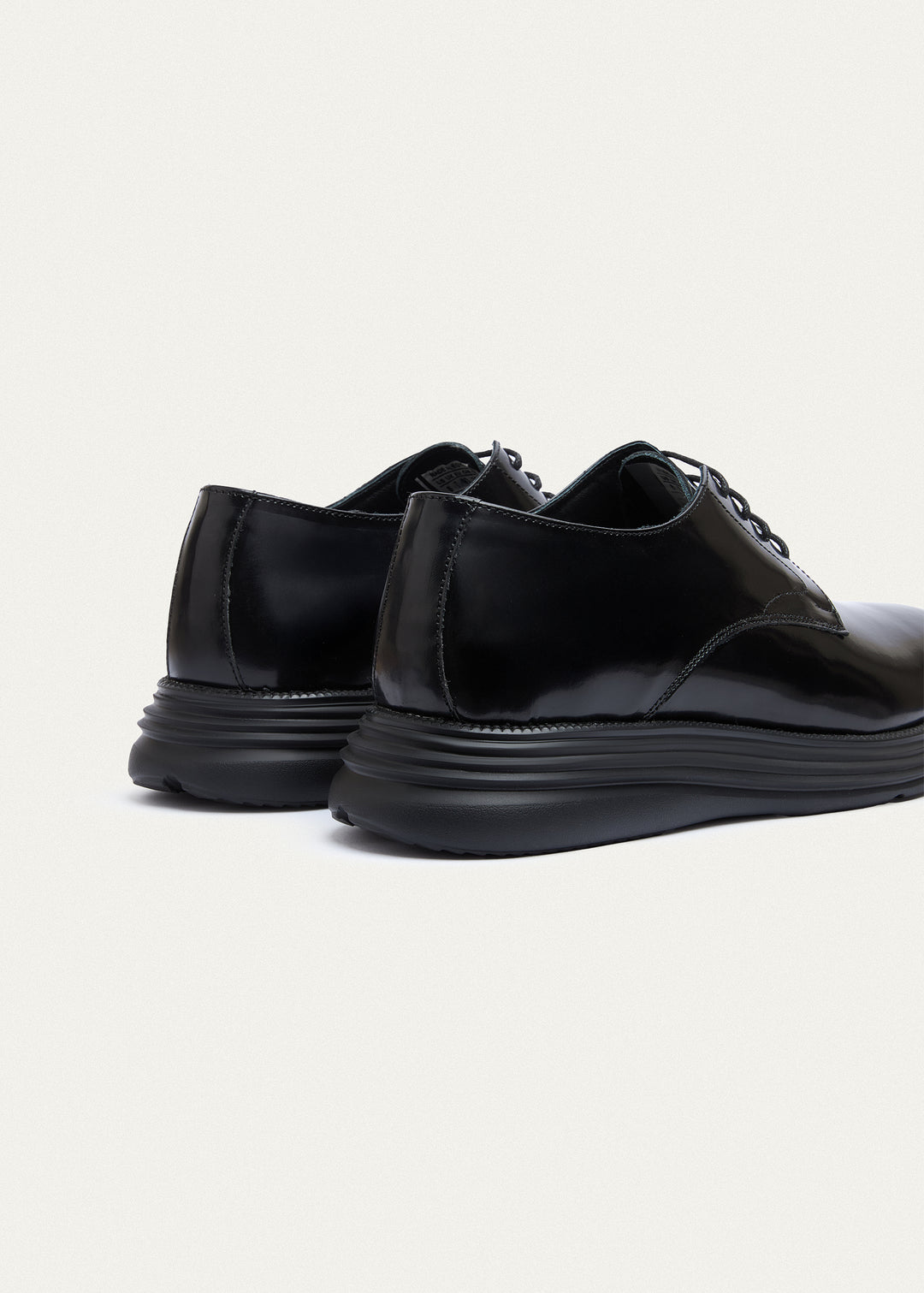 Classic Plain-Toe Derby - Patent Black
