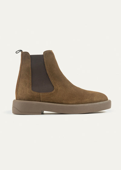 Rustic Luxe Chelsea Boots | Olive