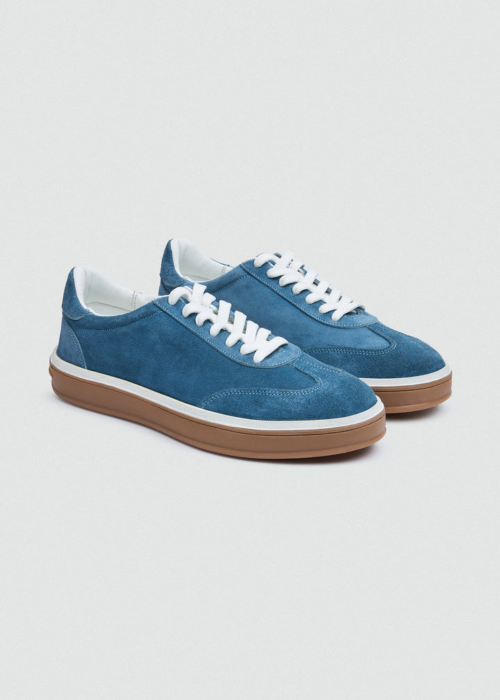 Retro Suede Sneaker - Suede Sky Blue