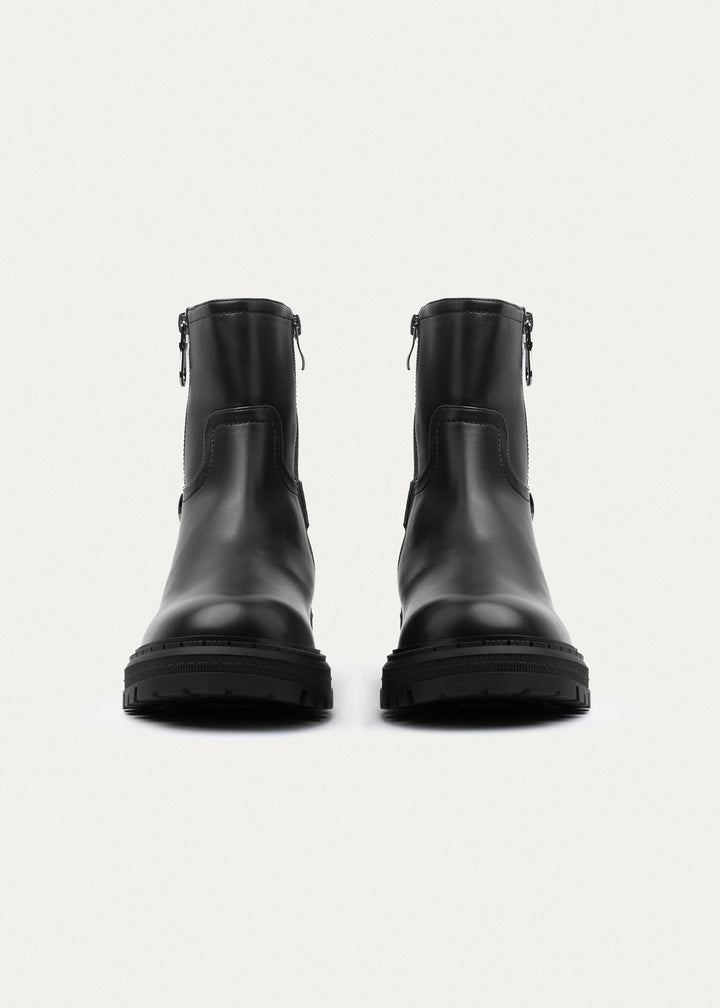 Urban Loop Zip Boots | Black