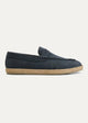 PENNY STRAP ESPADRILLES | Suede Dark Blue