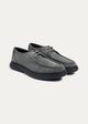 Moc-Toe Lace-Up - Suede Gray