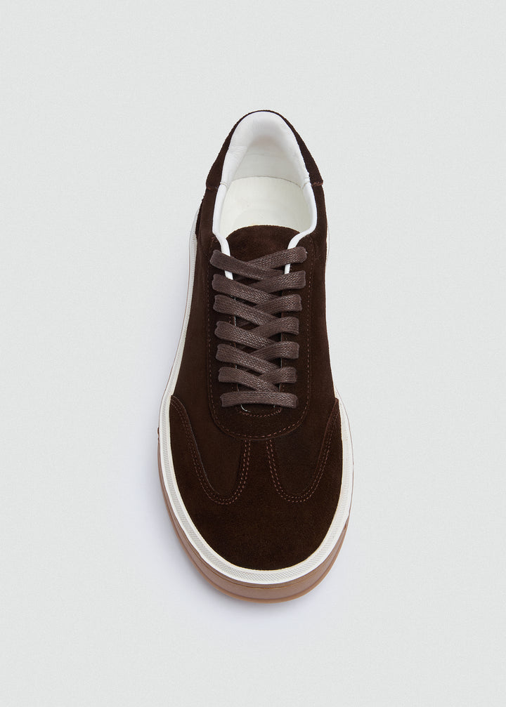 Retro Suede Sneaker - Suede Brown