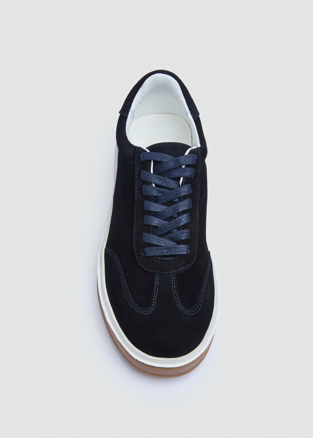 Retro Suede Sneaker - Suede Navy Blue
