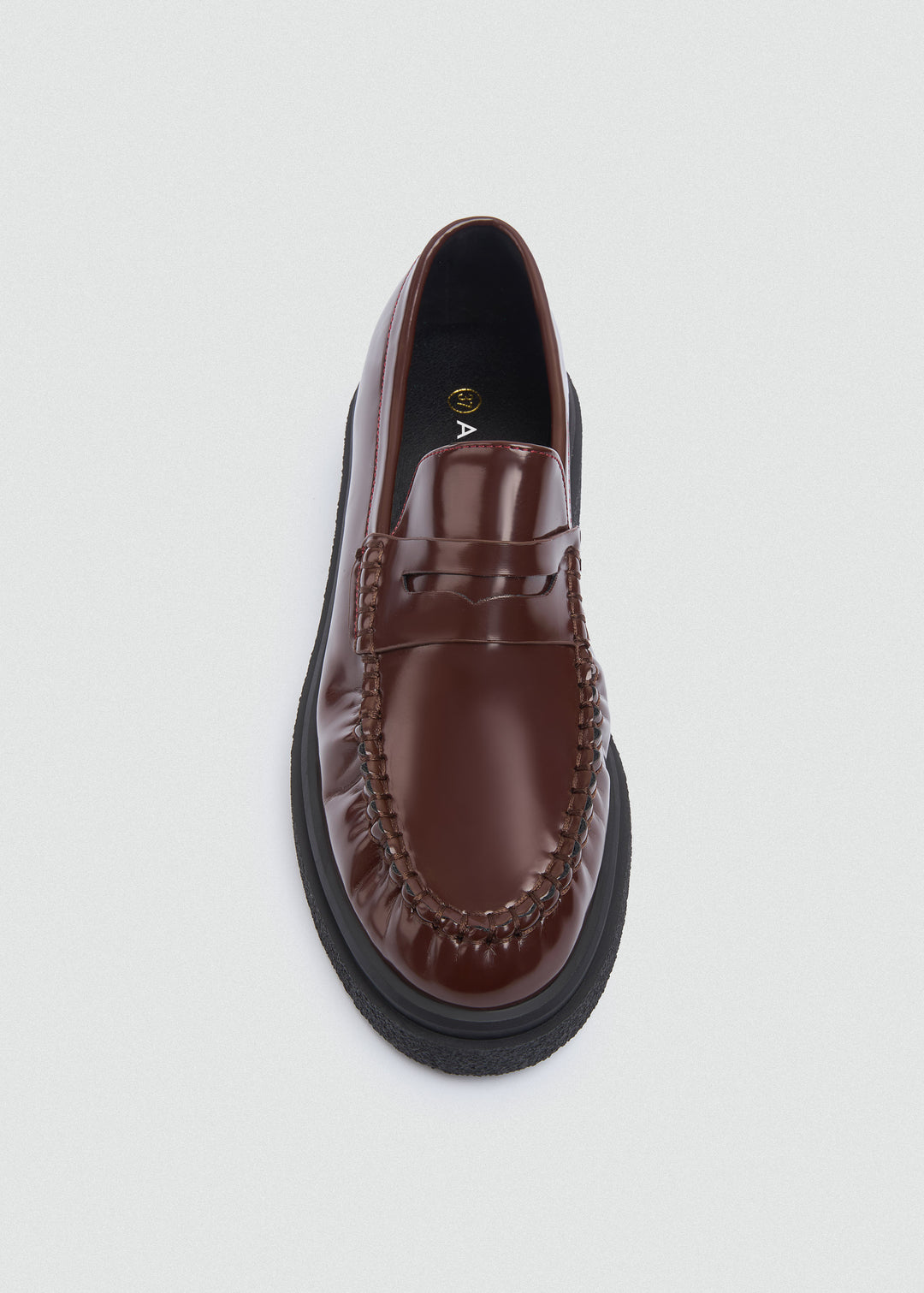 Penny Loafers Chunky Sole - Brown