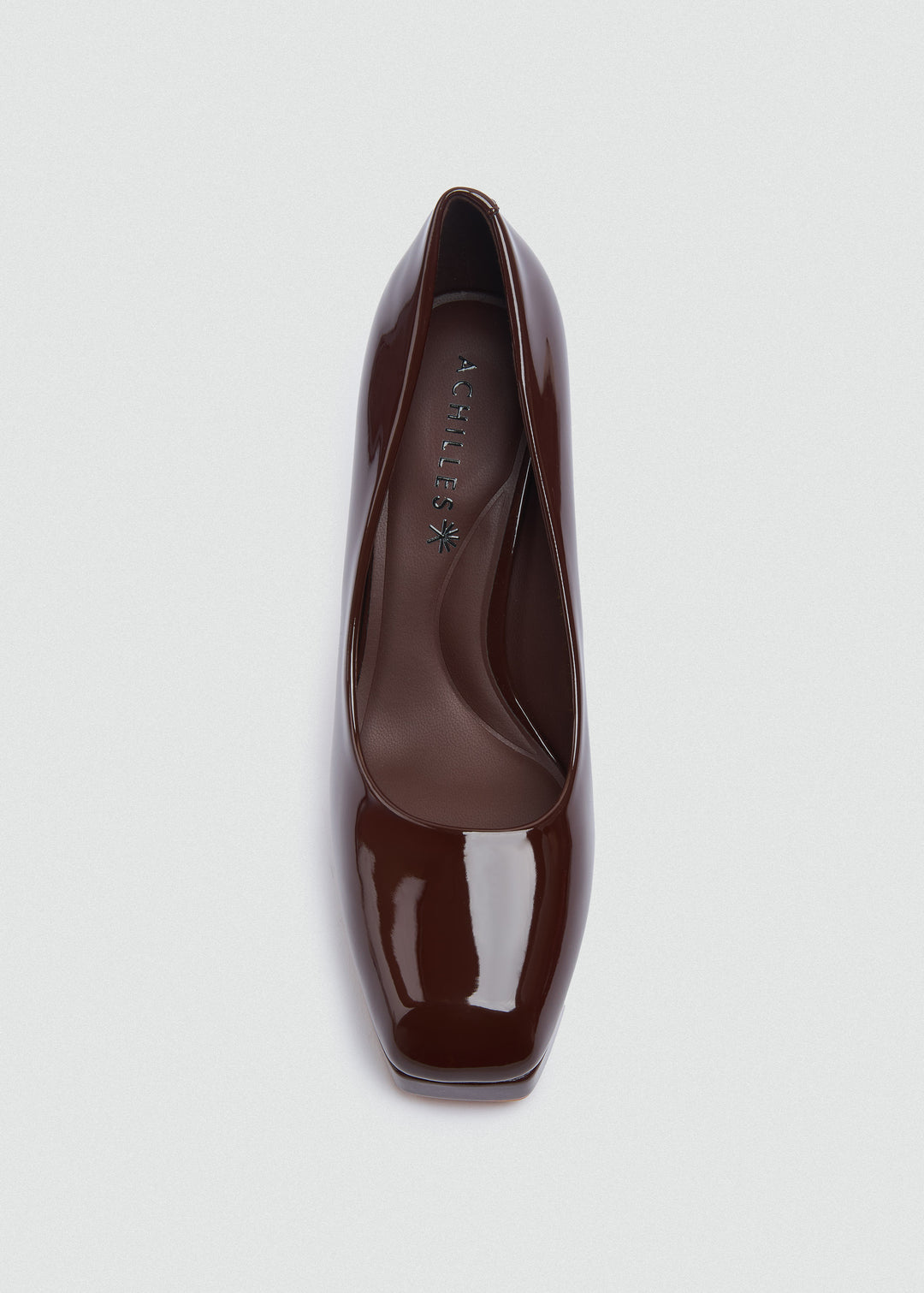 Closed Platform Pumps - Brown