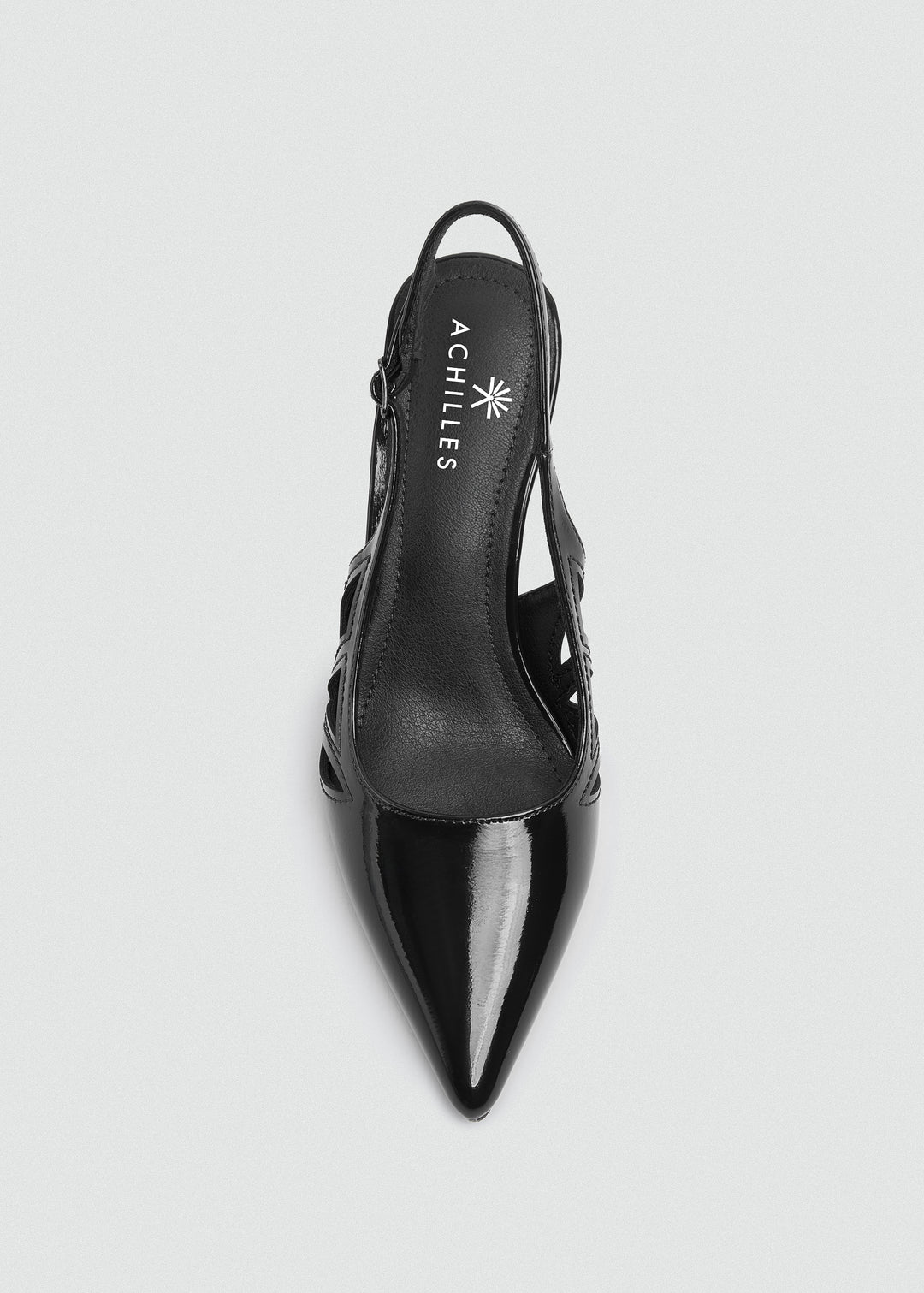Slingback Platform Pumps - Black